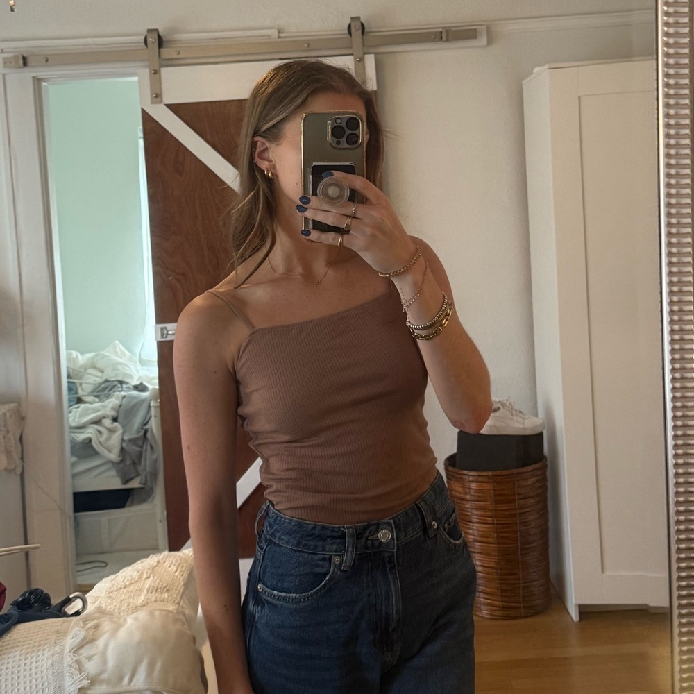 Ribbed body suit tank